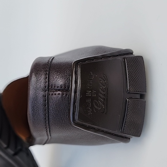 Men’s Brown Micro Guccissima Loafers with box and dust bag Size 11 - Picture 6 of 12